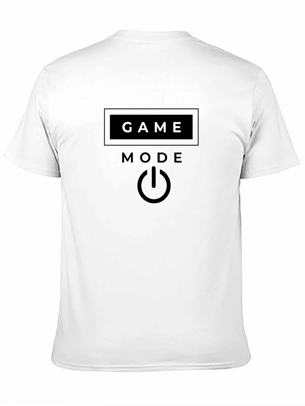 Game Mode On Black Graphic Tee