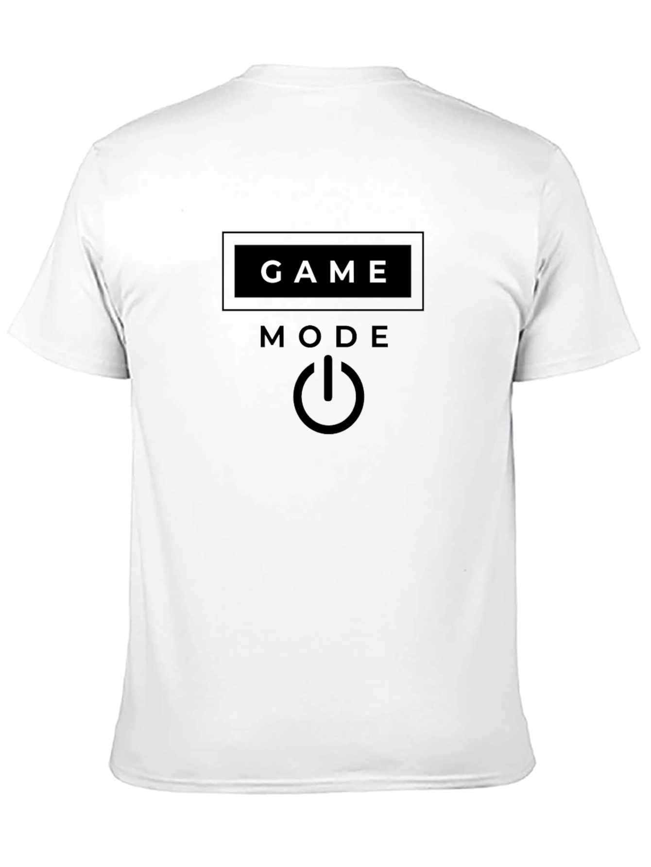Game Mode On Black Graphic Tee