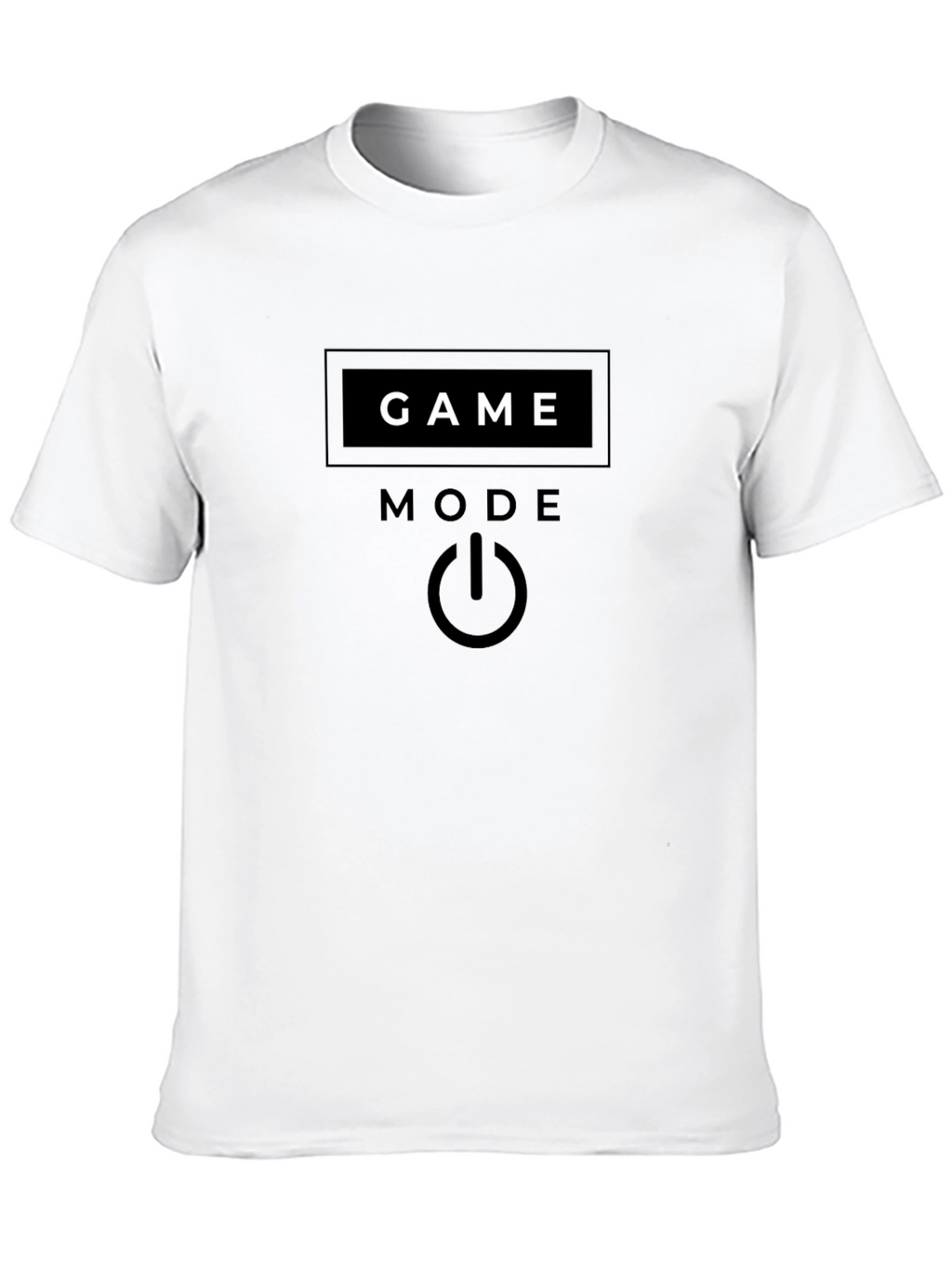 Game Mode On Black Graphic Tee