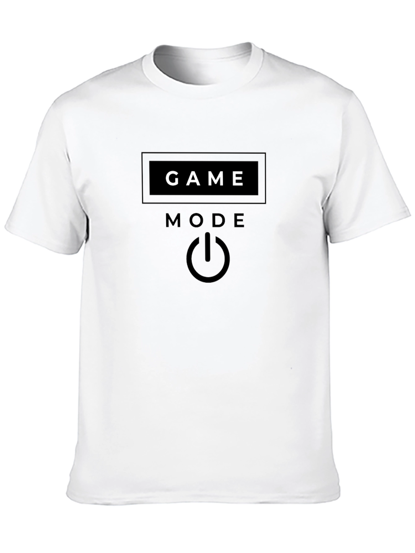 Game Mode On Black Graphic Tee