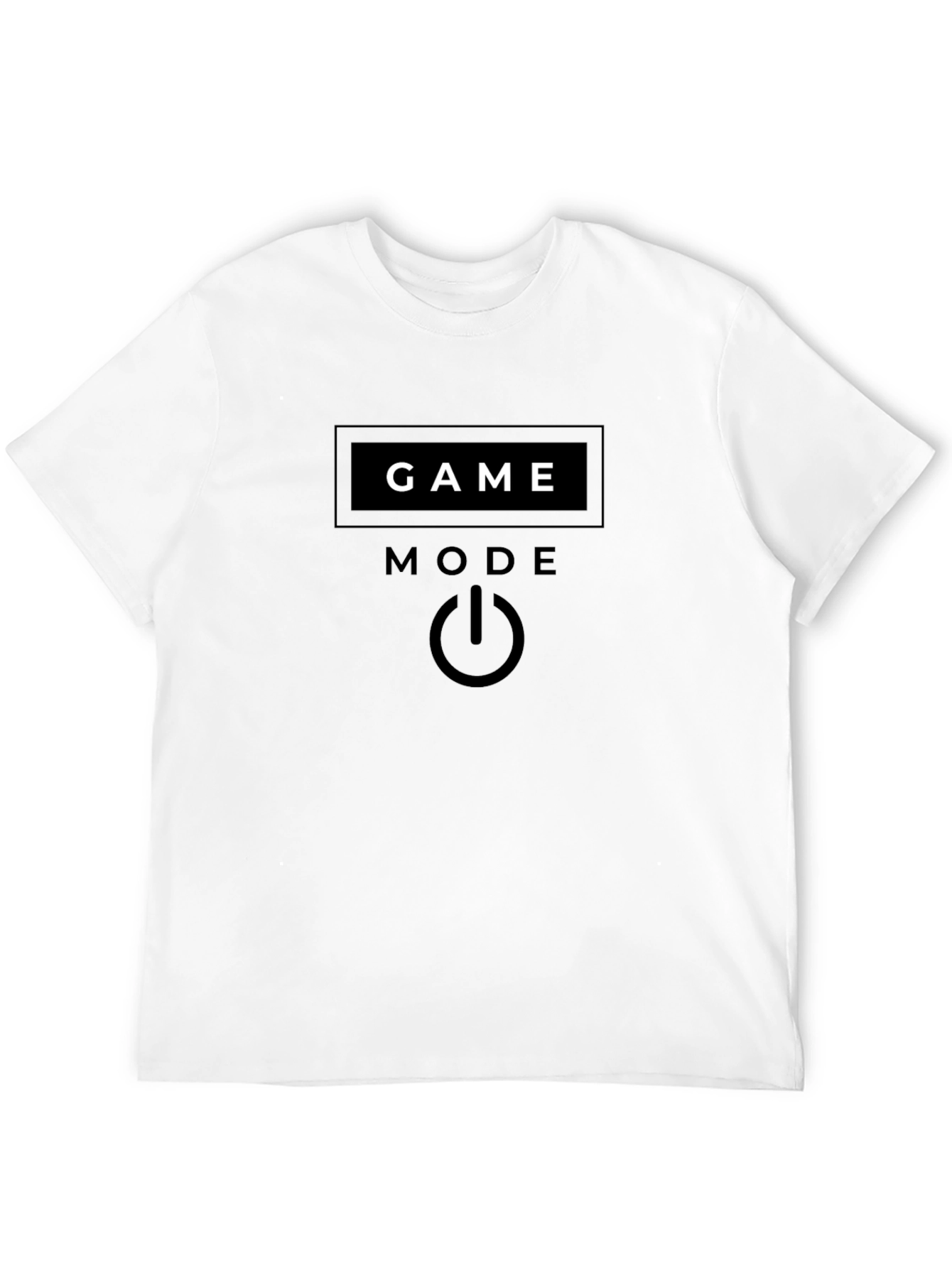 Game Mode On Black Graphic Tee
