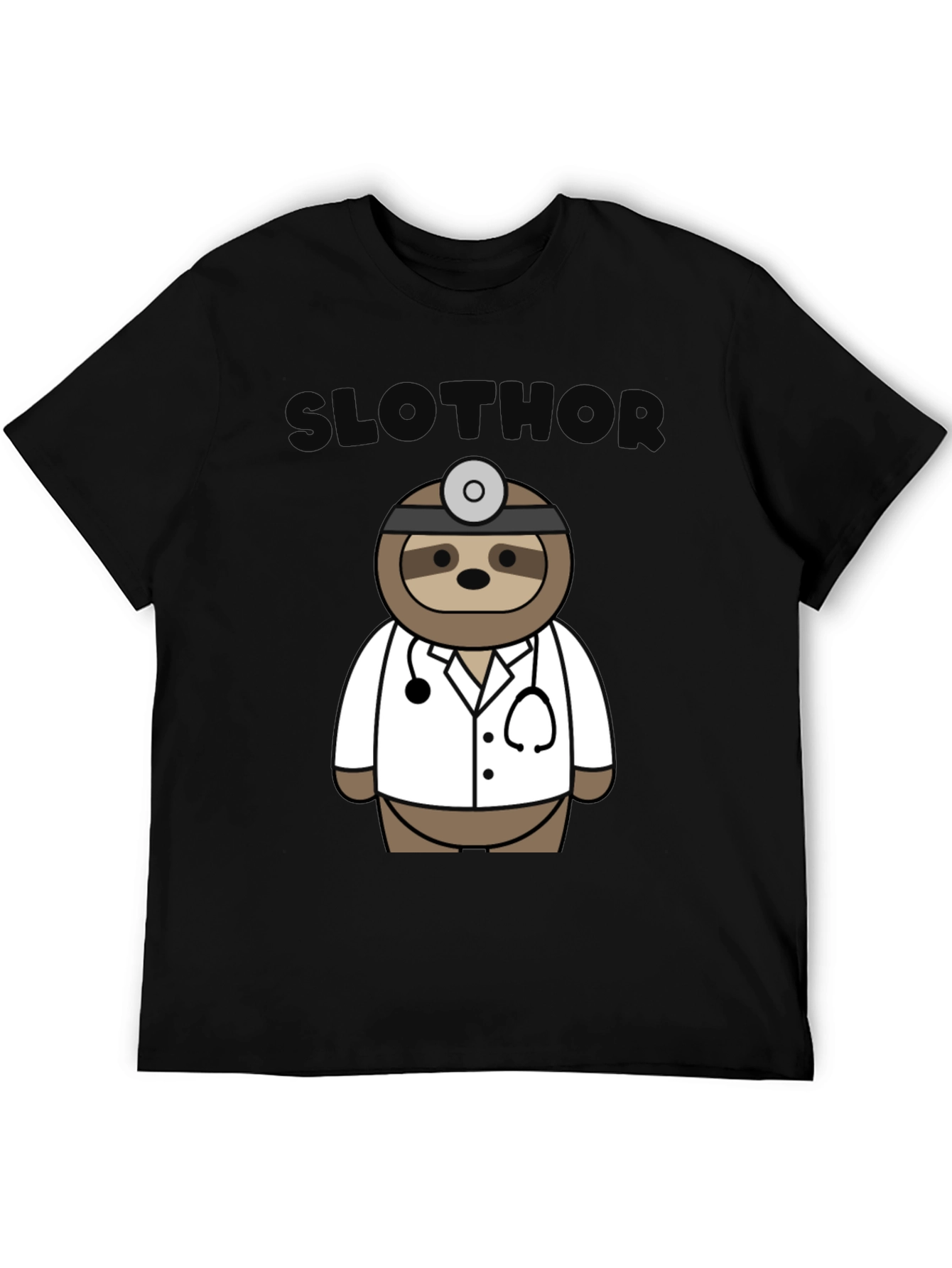 Slothor Doctor T-Shirt - Funny Cute Animal Tee