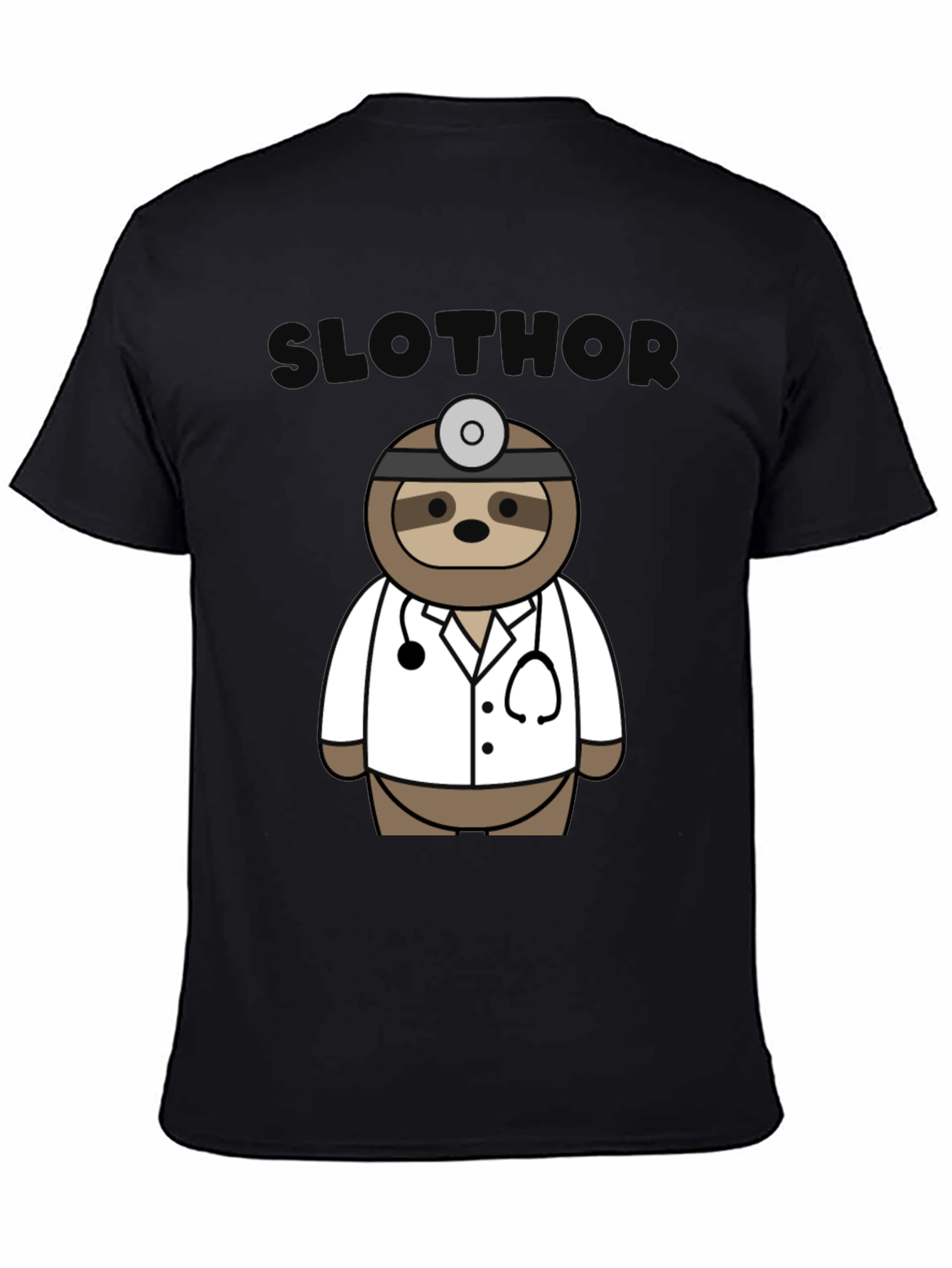 Slothor Doctor T-Shirt - Funny Cute Animal Tee