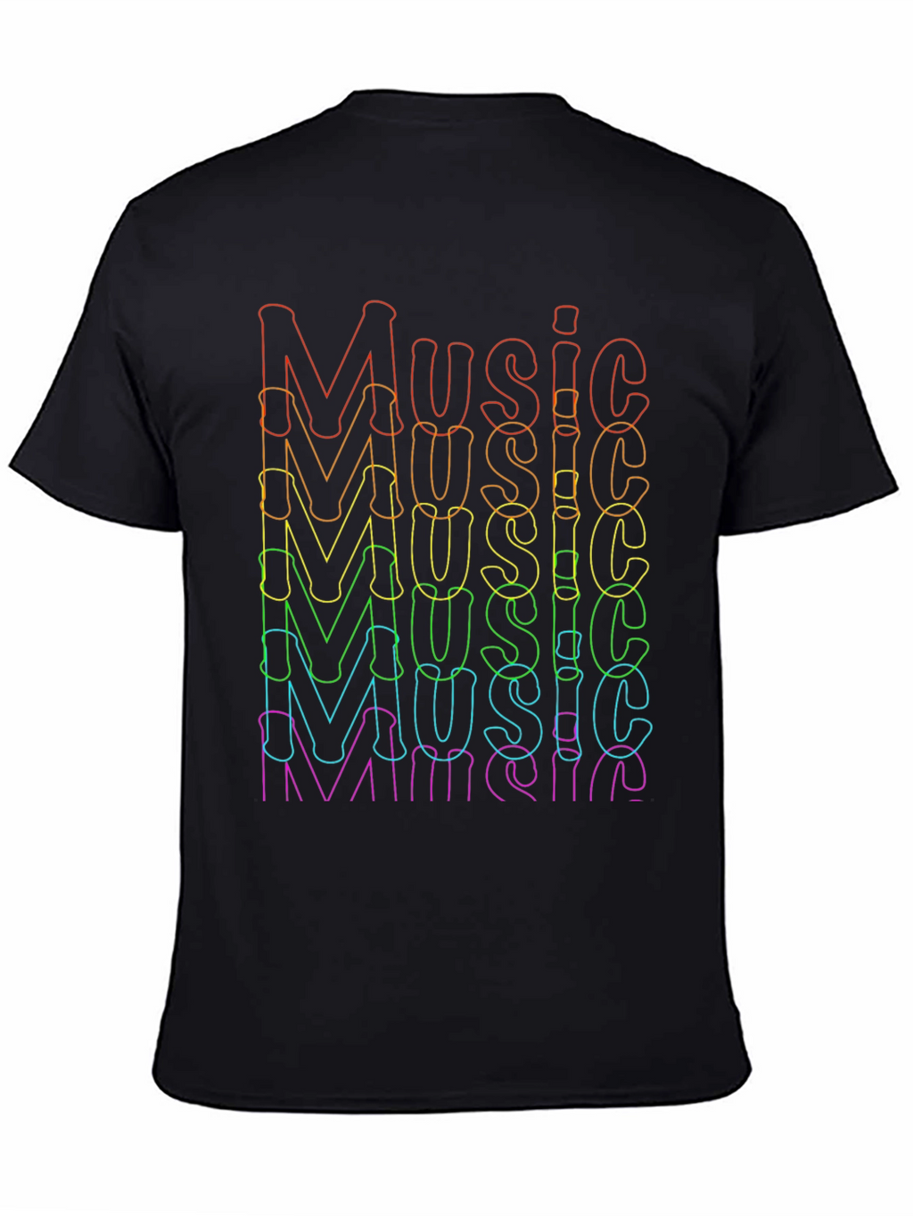Rainbow Music Graphic Tee