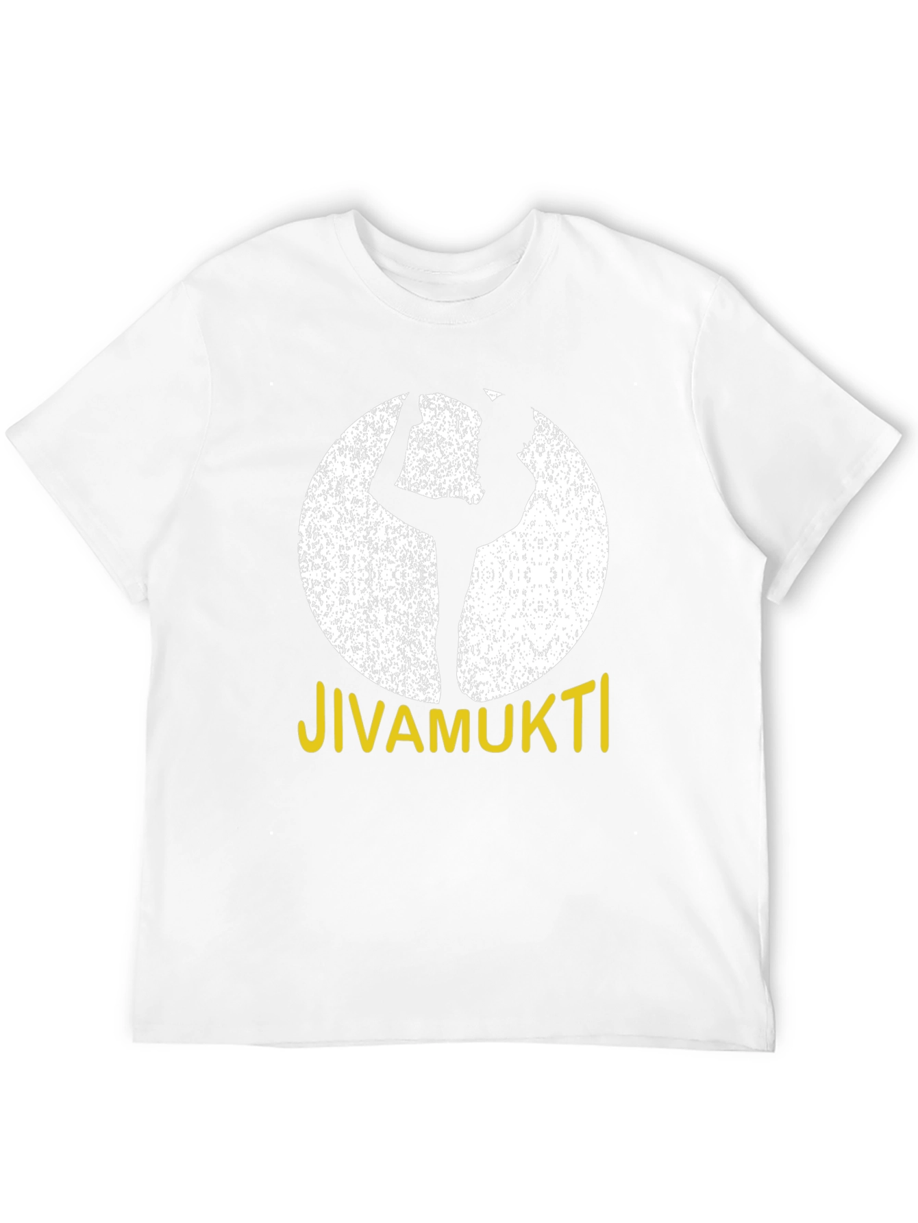 Jivamukti Yoga Pose Black T-Shirt