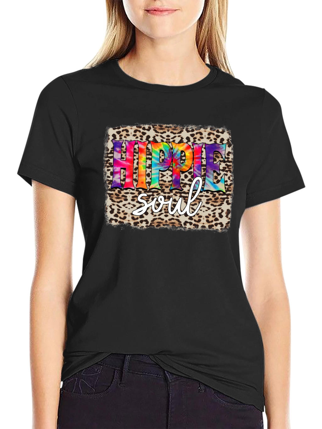 Hippie Soul Leopard Print T-Shirt