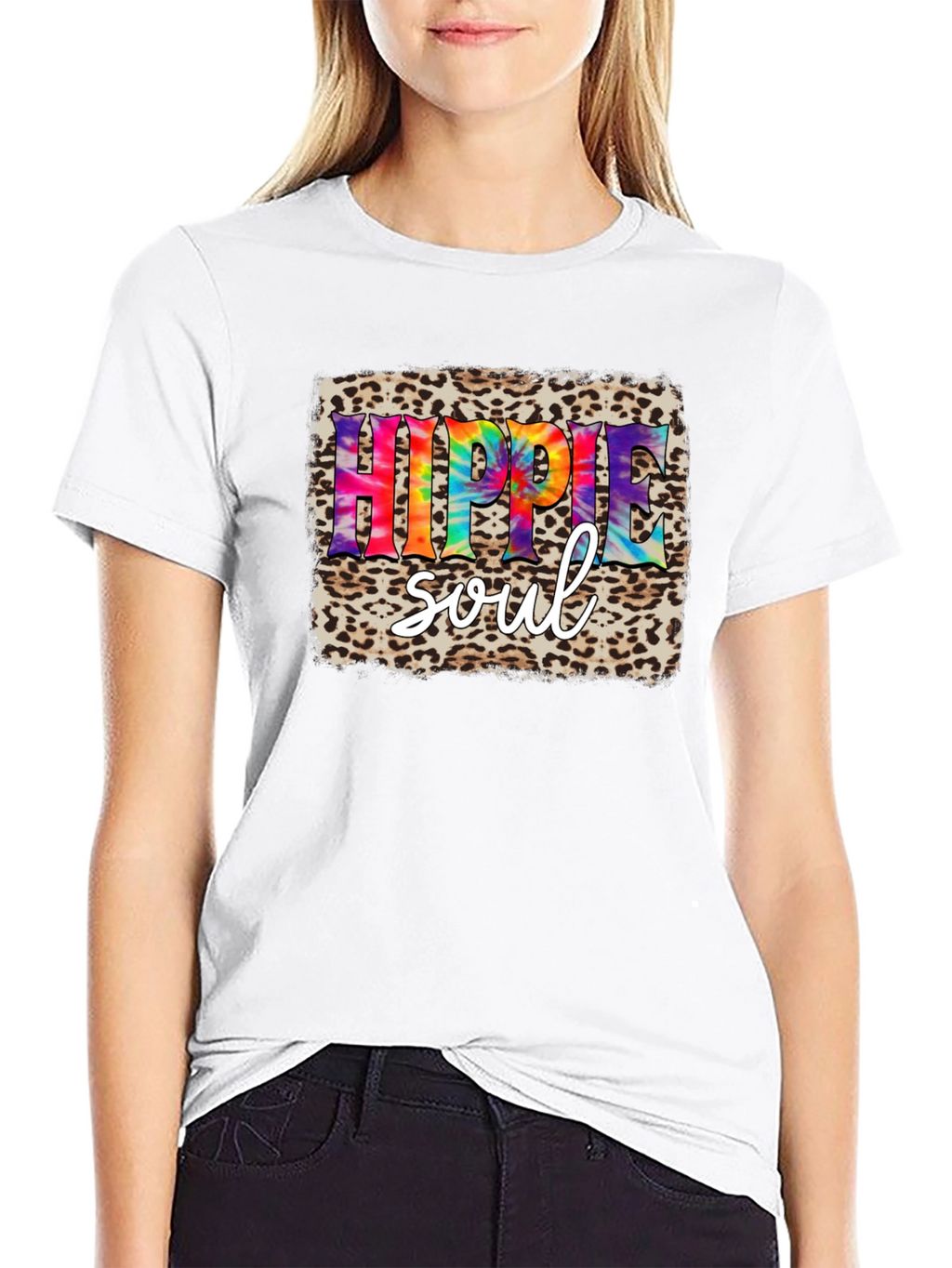 Hippie Soul Leopard Print T-Shirt