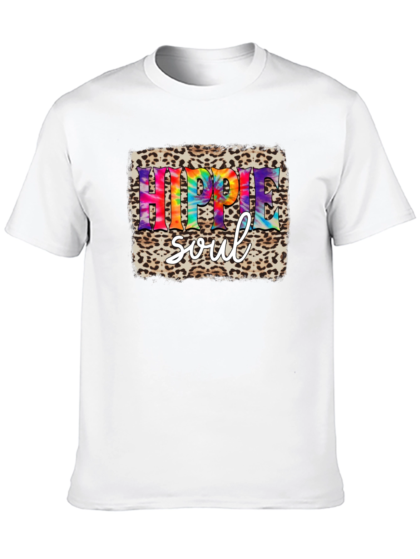 Hippie Soul Leopard Print T-Shirt