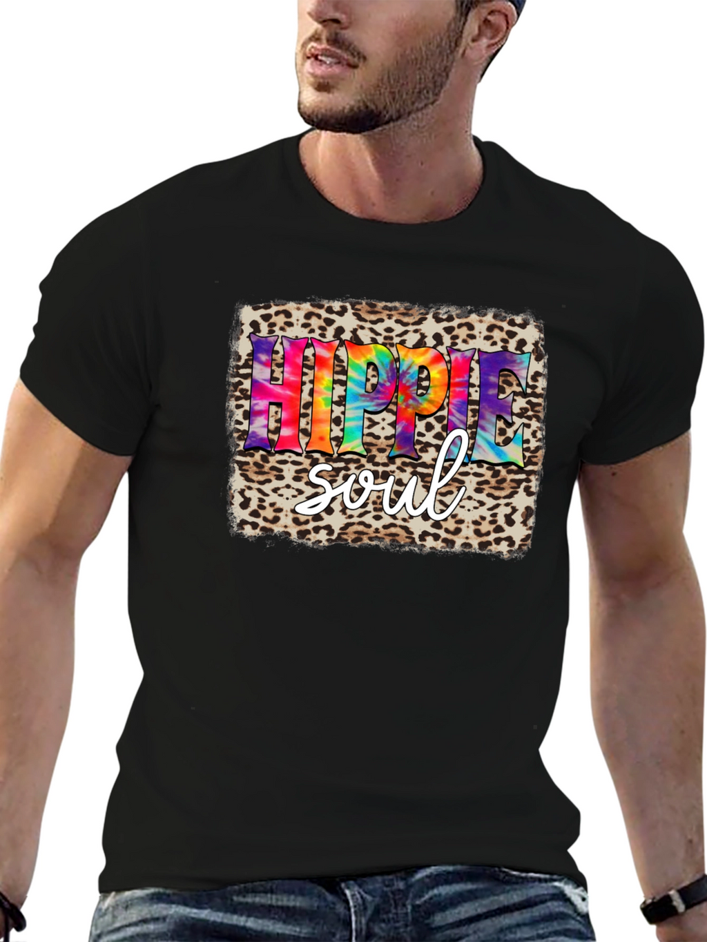 Hippie Soul Leopard Print T-Shirt