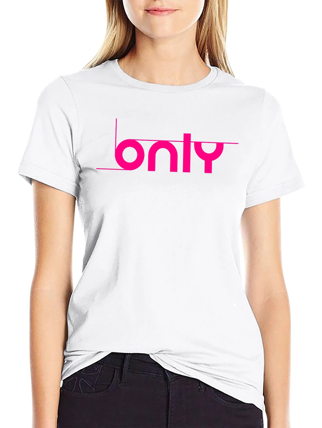 Only Graphic Tee - Modern Design Soft Cotton Blend