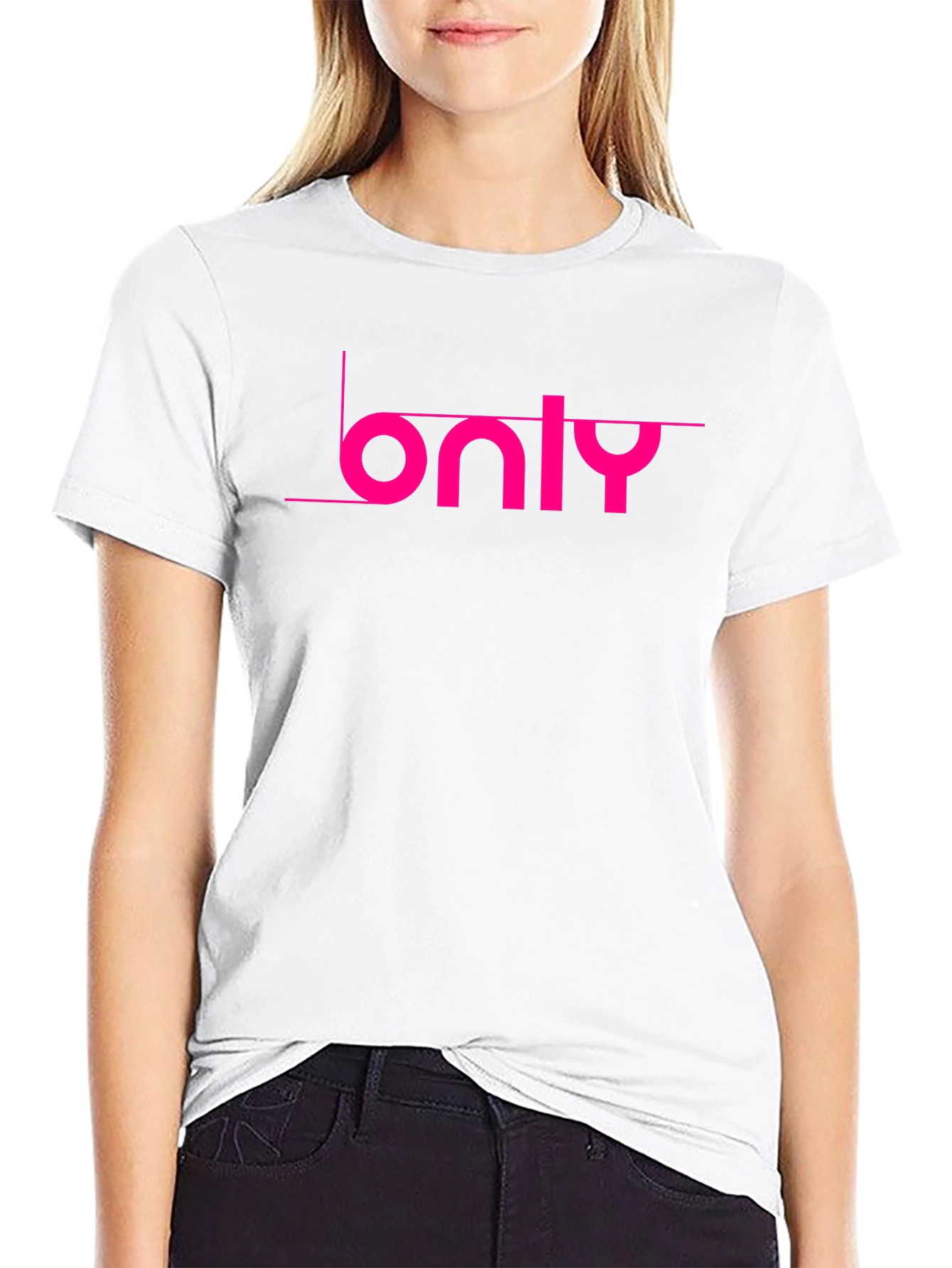 Only Graphic Tee - Modern Design Soft Cotton Blend