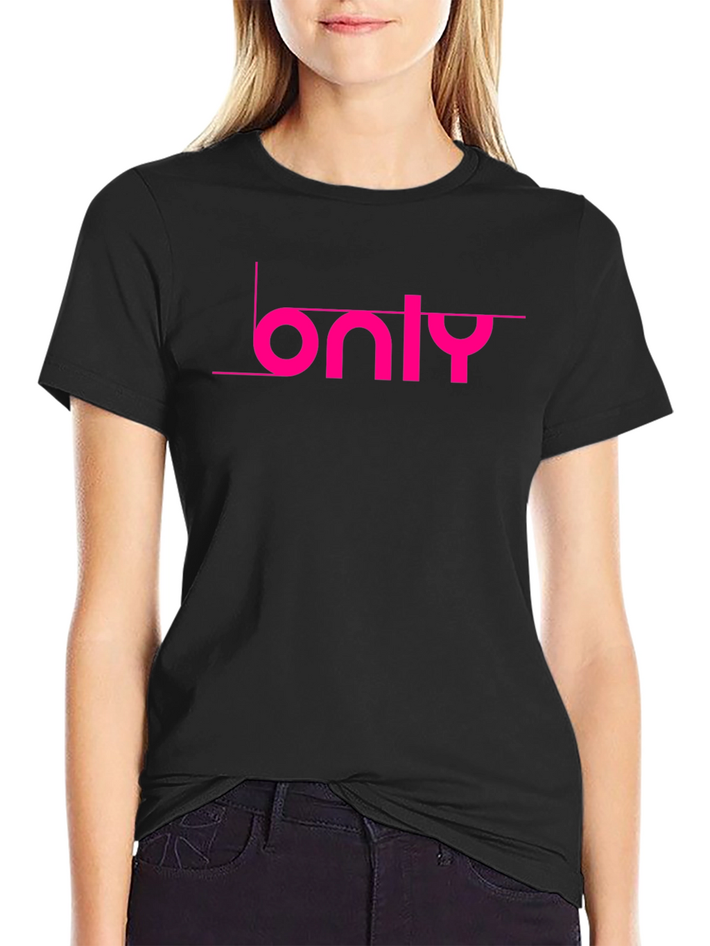 Only Graphic Tee - Modern Design Soft Cotton Blend