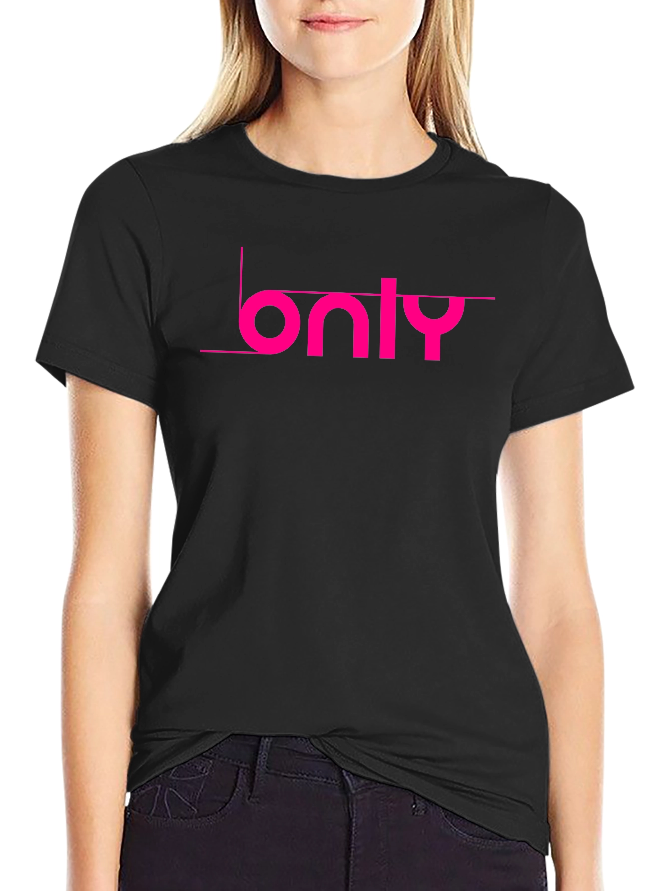Only Graphic Tee - Modern Design Soft Cotton Blend