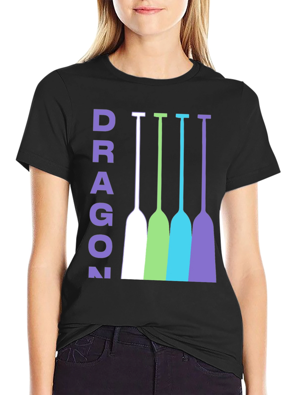 Dragon Boat Paddles Graphic Tee