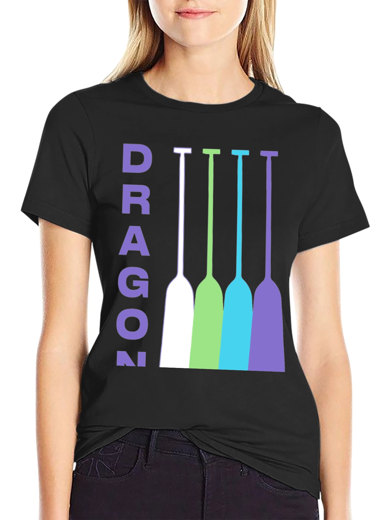 Dragon Boat Paddles Graphic Tee