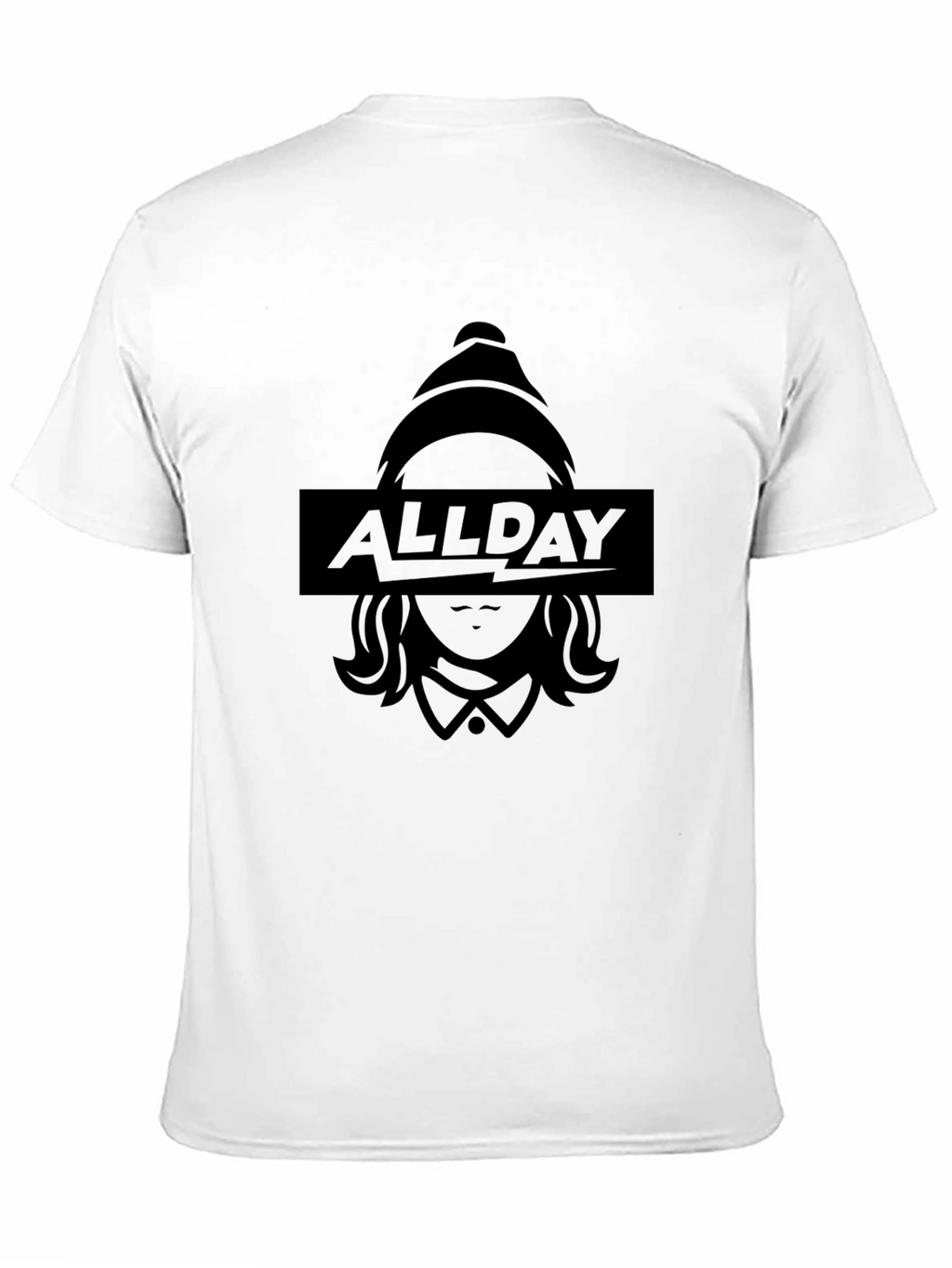 AllDay Graphic Print Black T-Shirt