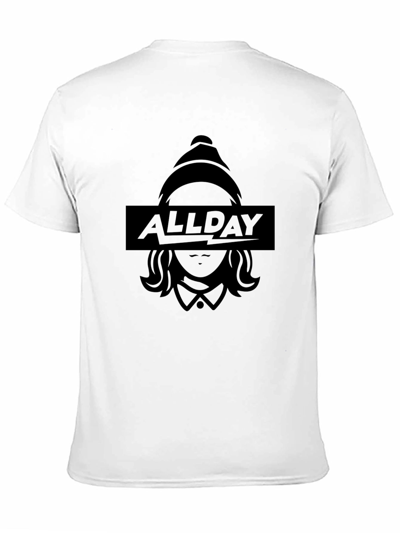 AllDay Graphic Print Black T-Shirt