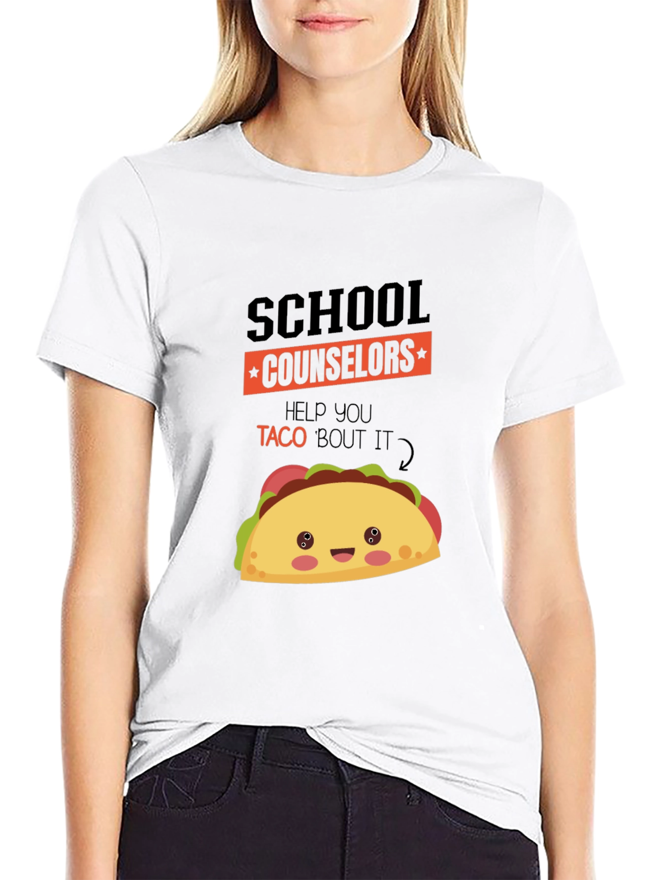 School Counselor Taco T-Shirt