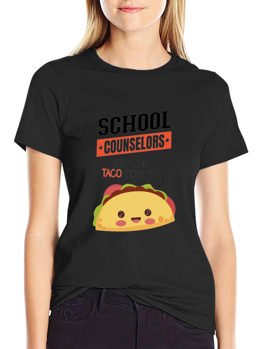 School Counselor Taco T-Shirt