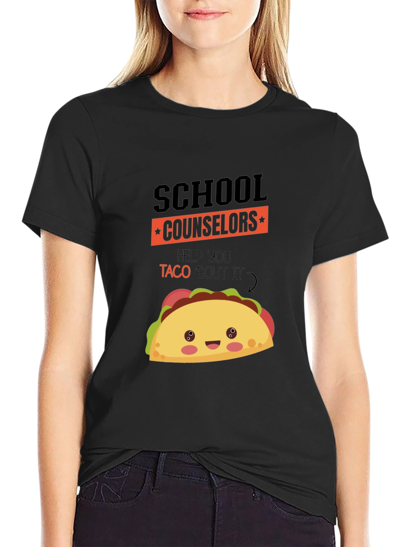 School Counselor Taco T-Shirt