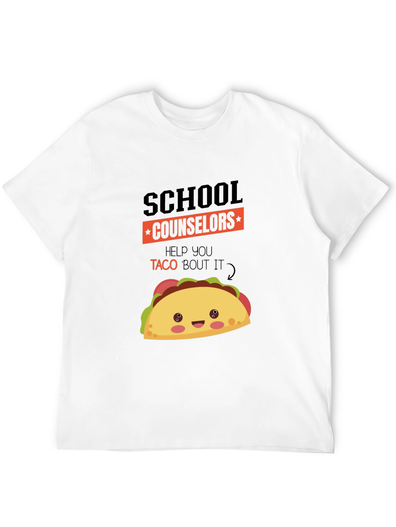 School Counselor Taco T-Shirt