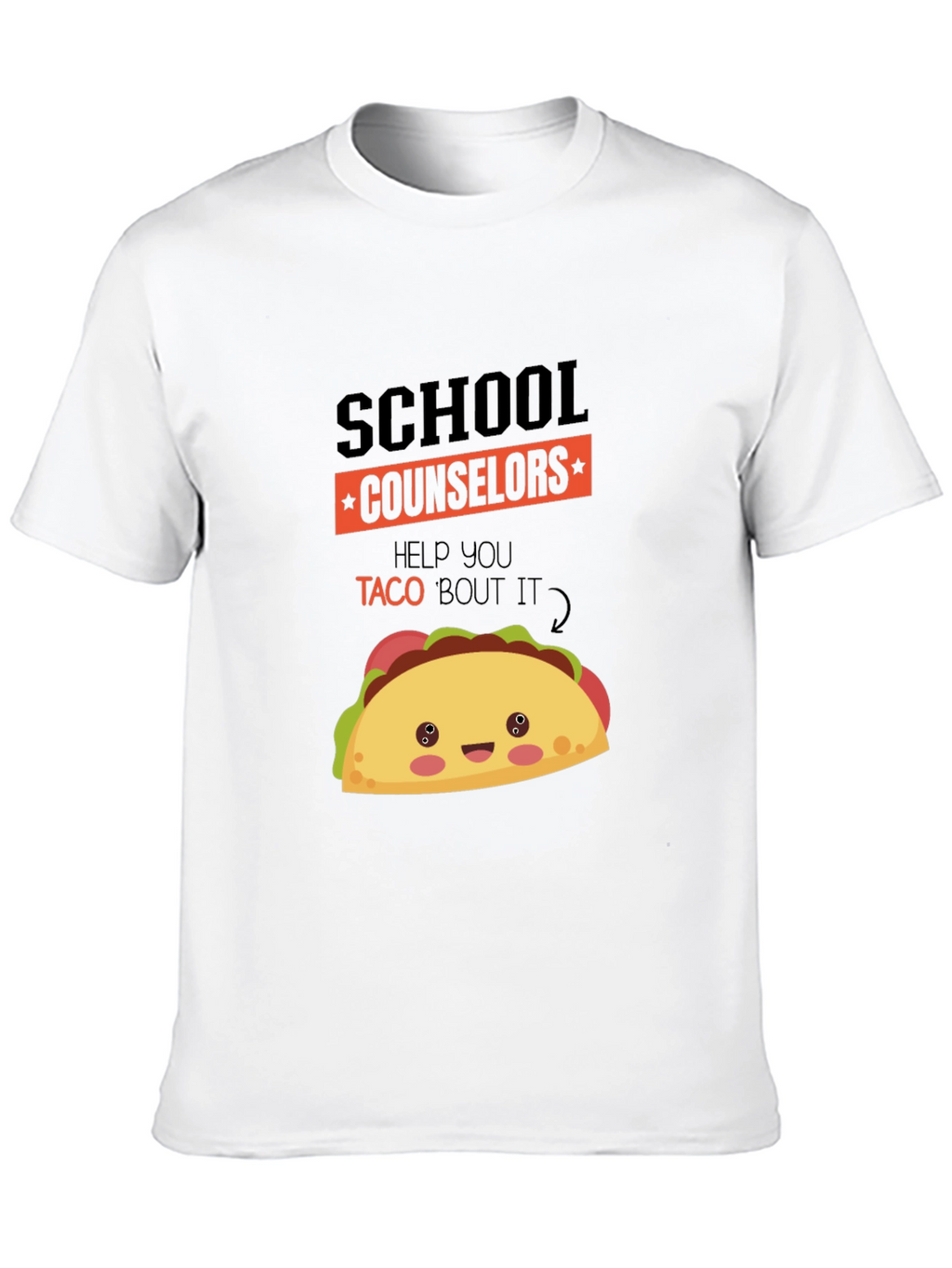 School Counselor Taco T-Shirt