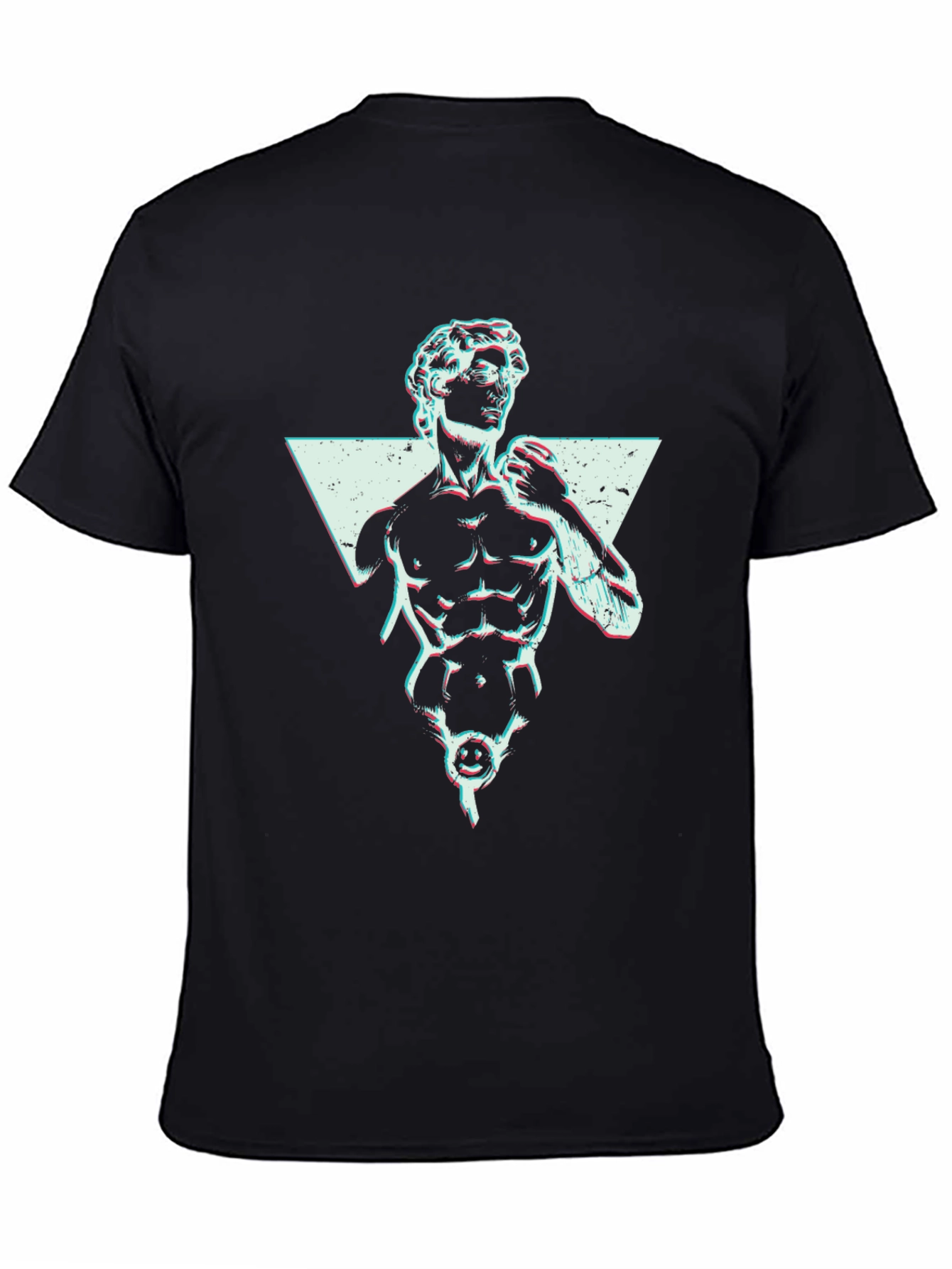 David Statue Graphic Tee - Edgy Style