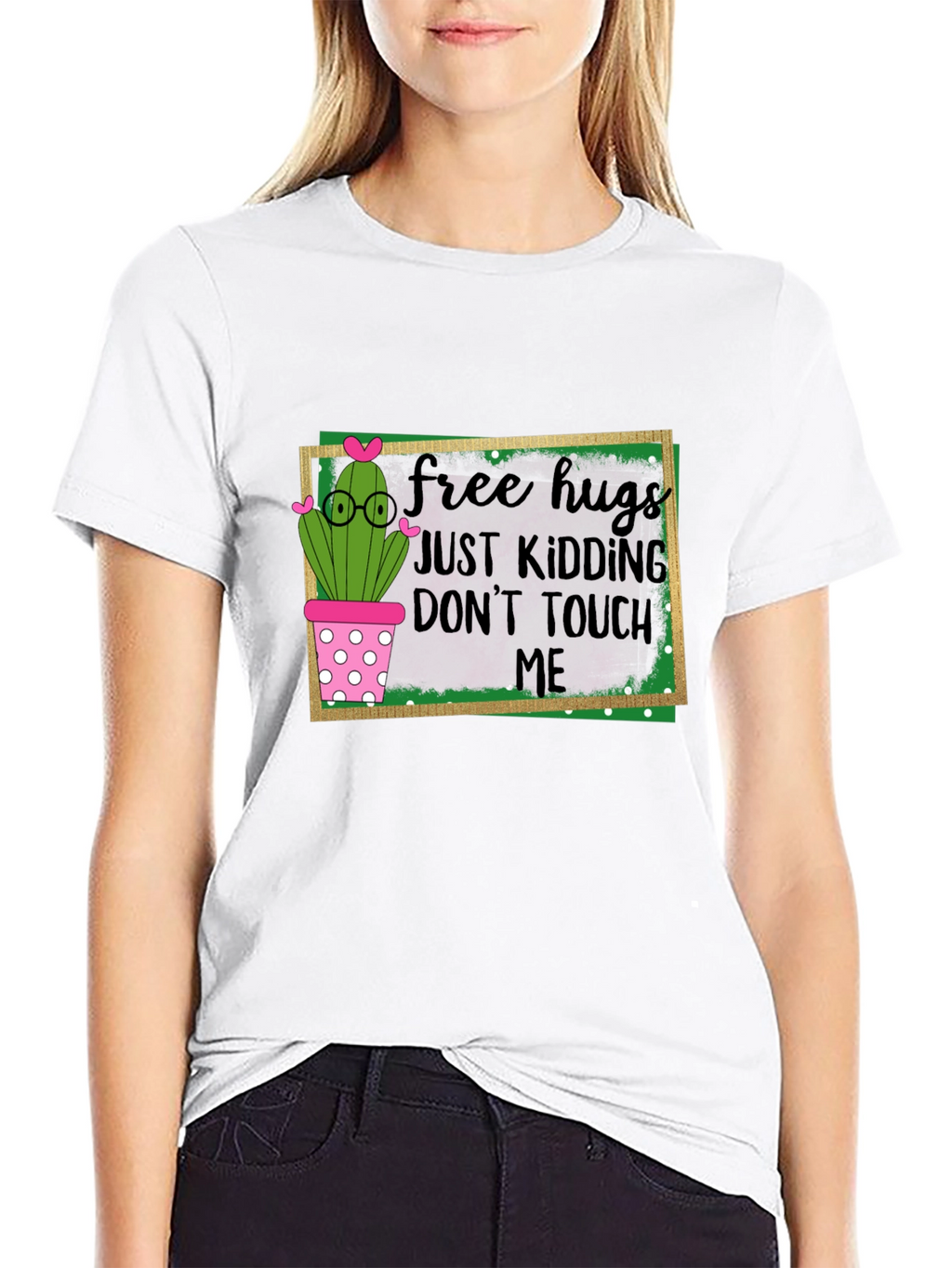 Free Hugs Cactus T-Shirt - Humor Apparel