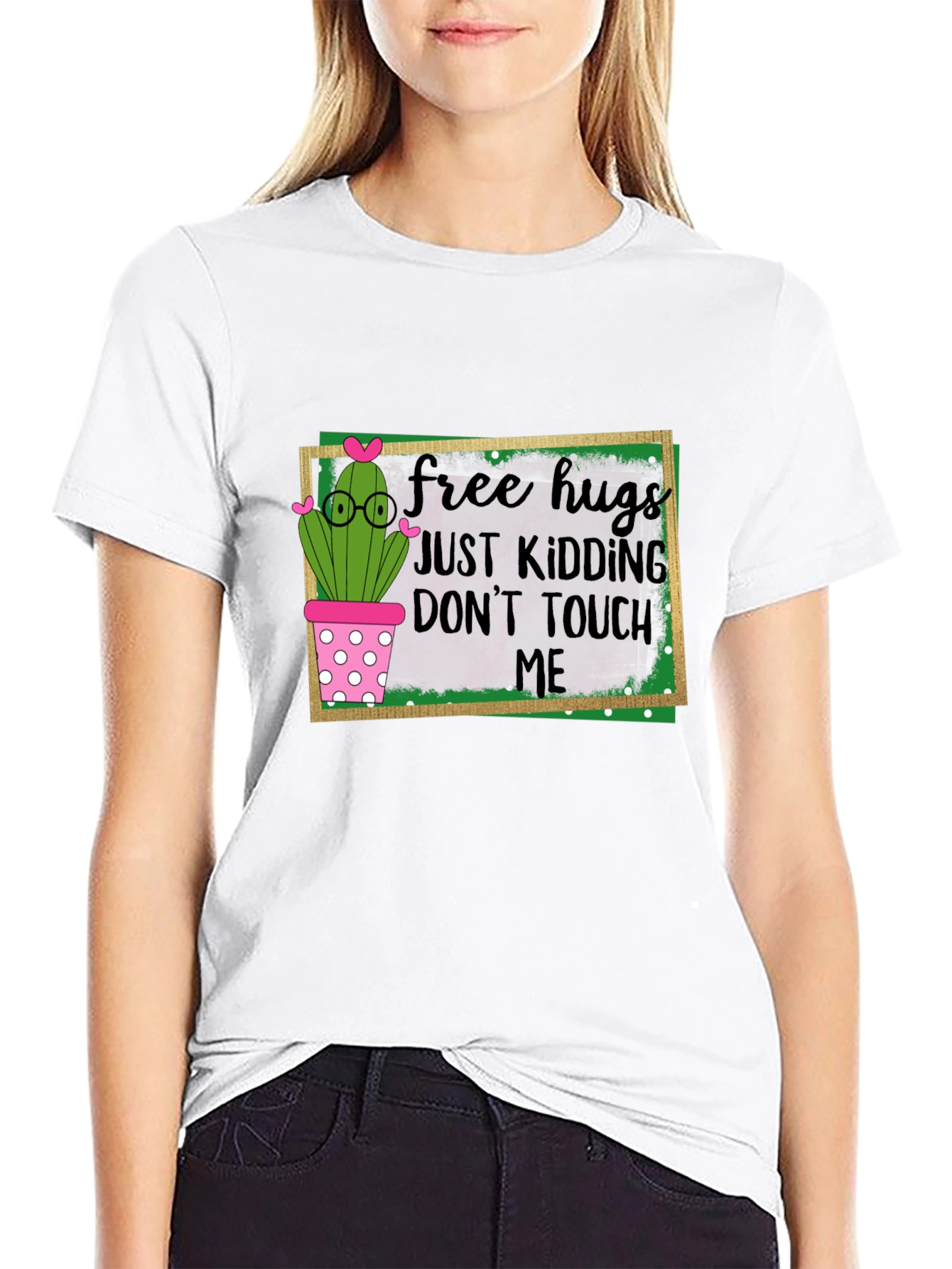 Free Hugs Cactus T-Shirt - Humor Apparel