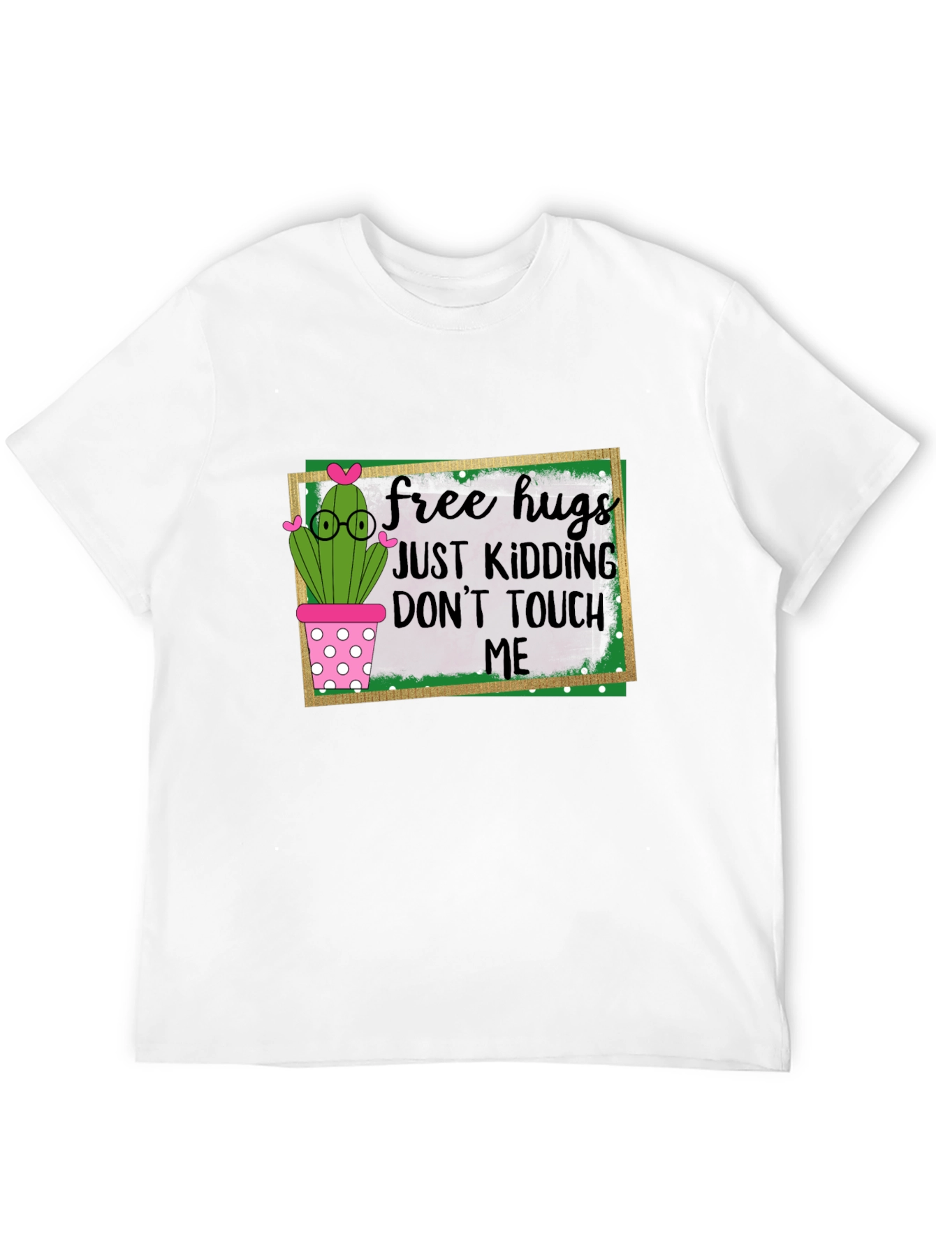 Free Hugs Cactus T-Shirt - Humor Apparel