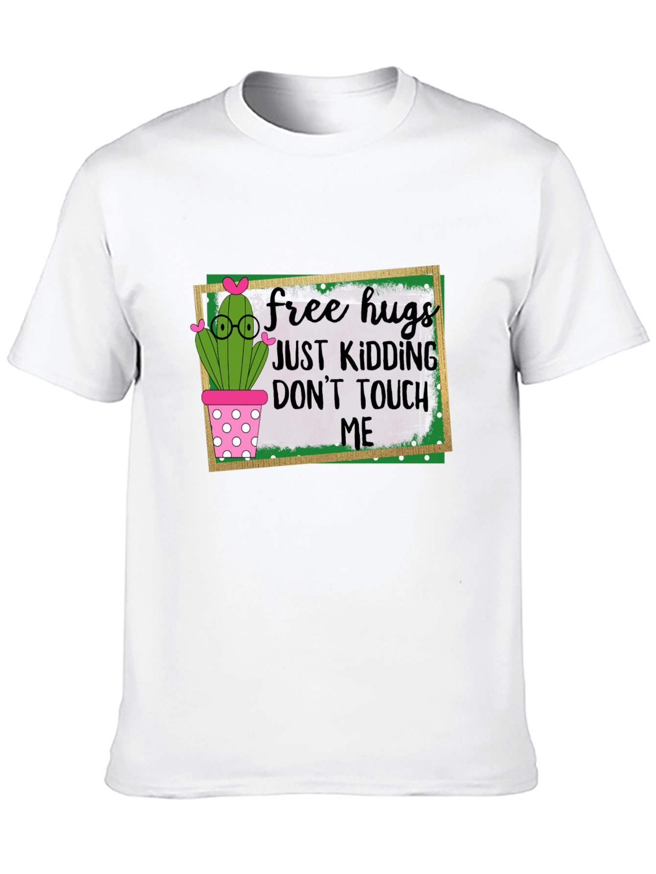 Free Hugs Cactus T-Shirt - Humor Apparel