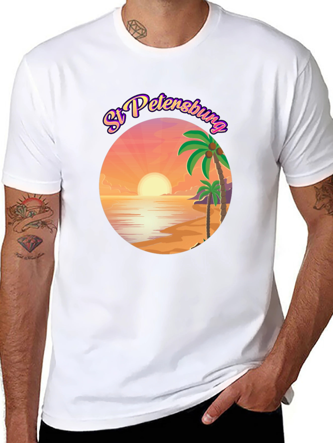 St. Petersburg Beach Sunset T-Shirt