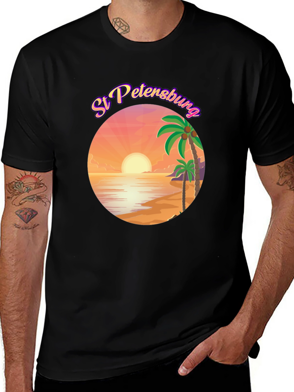 St. Petersburg Beach Sunset T-Shirt