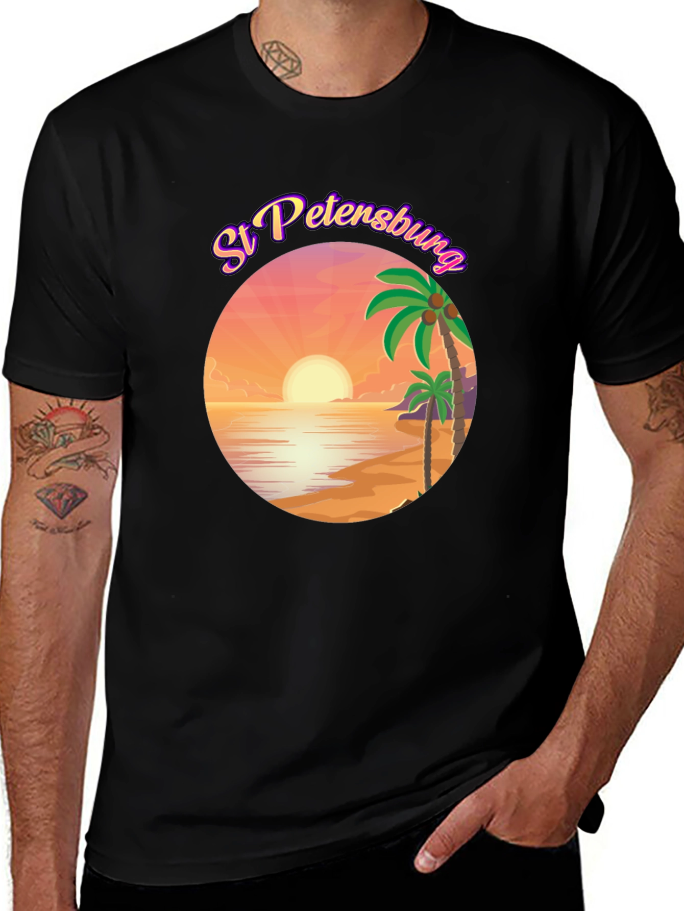 St. Petersburg Beach Sunset T-Shirt