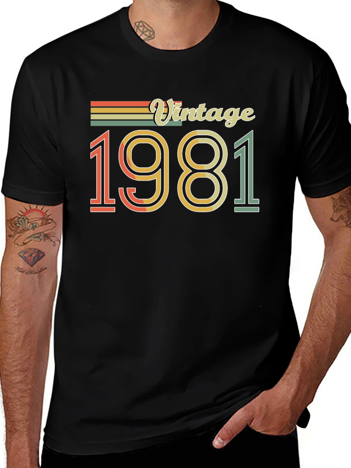 Vintage 1981 Graphic Tee - Retro Style