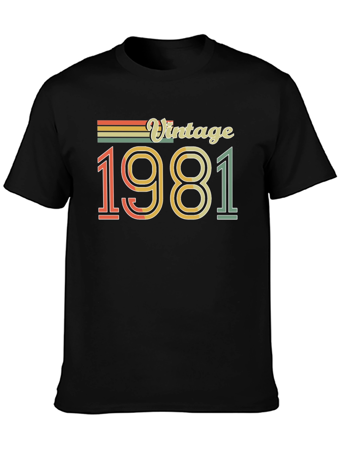 Vintage 1981 Graphic Tee - Retro Style