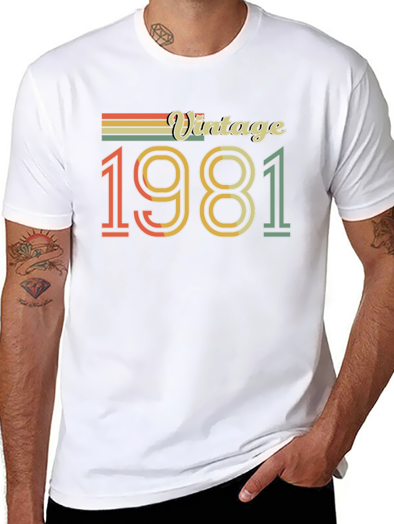 Vintage 1981 Graphic Tee - Retro Style
