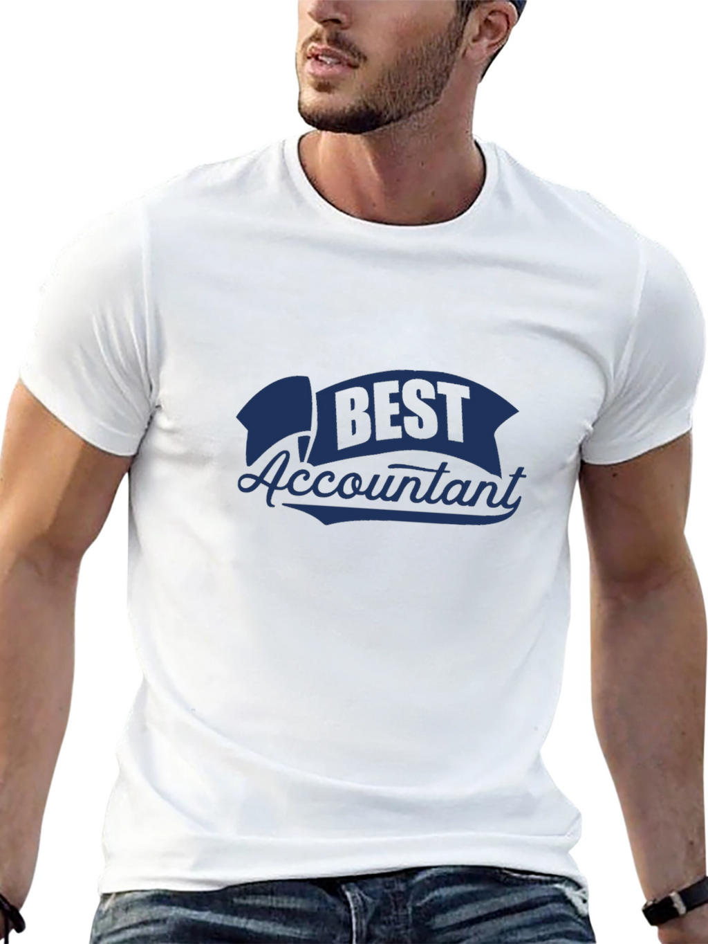 Best Accountant Black T-Shirt