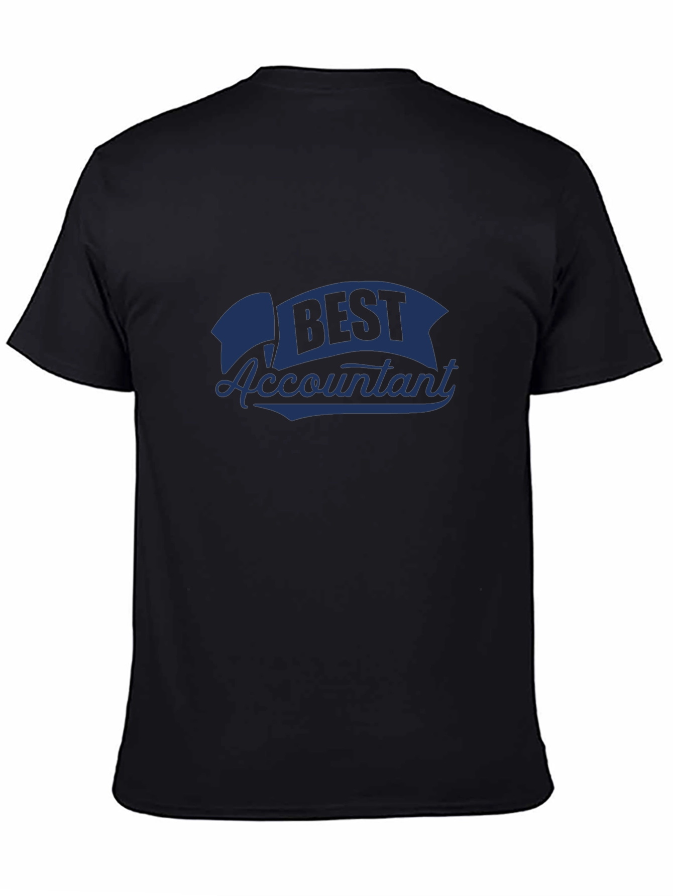 Best Accountant Black T-Shirt