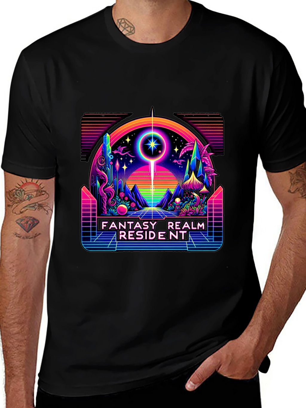 Fantasy Realm Resident Graphic Tee