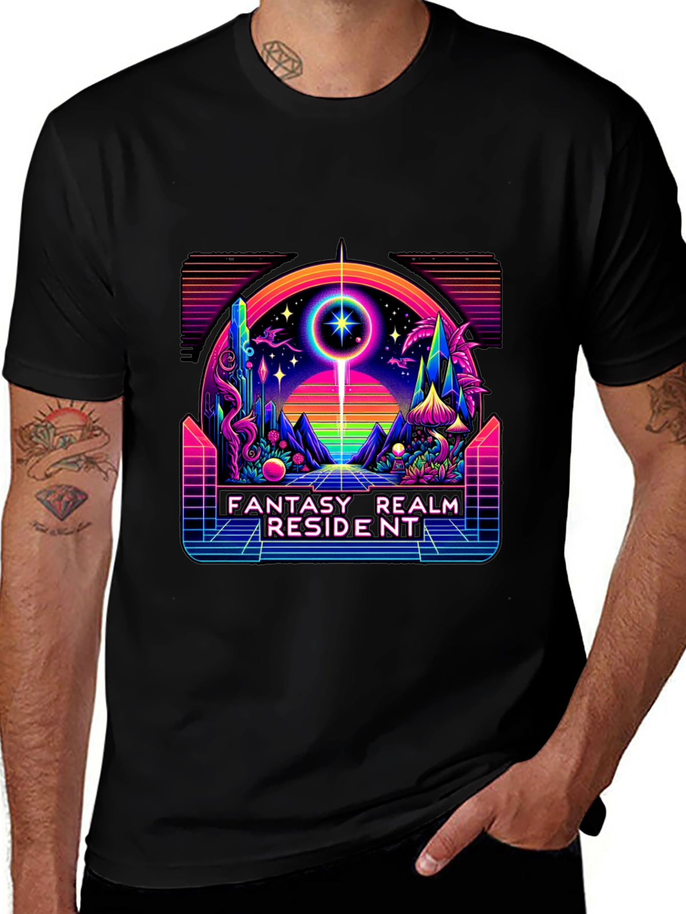 Fantasy Realm Resident Graphic Tee