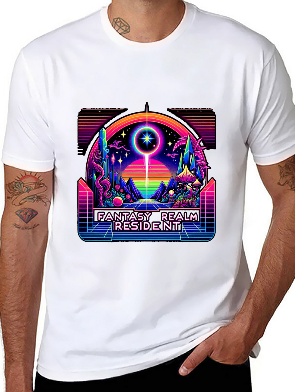 Fantasy Realm Resident Graphic Tee