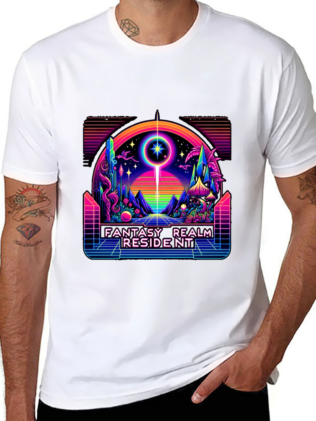 Fantasy Realm Resident Graphic Tee