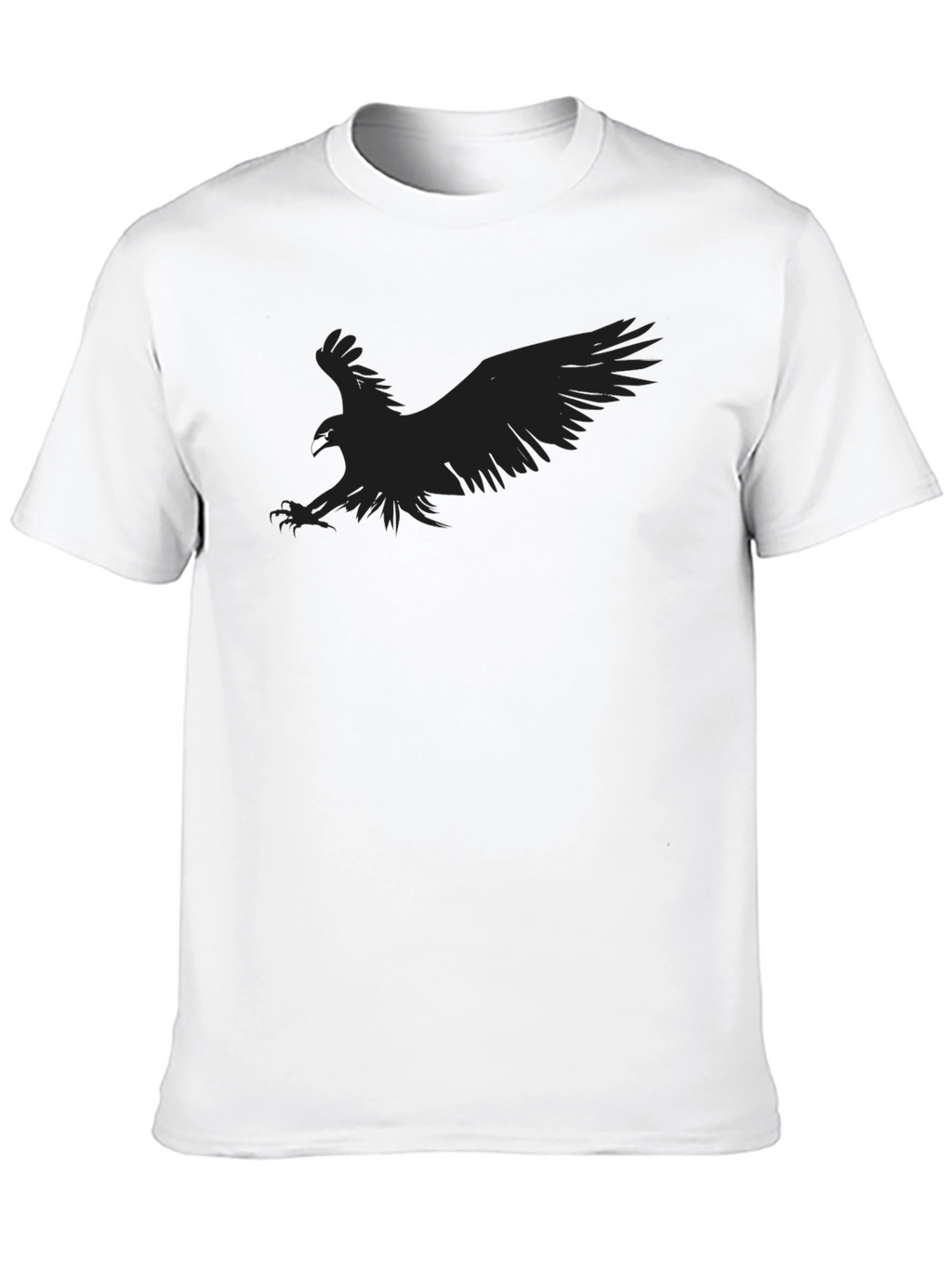 Black Eagle Graphic Tee - Mens Casual Style