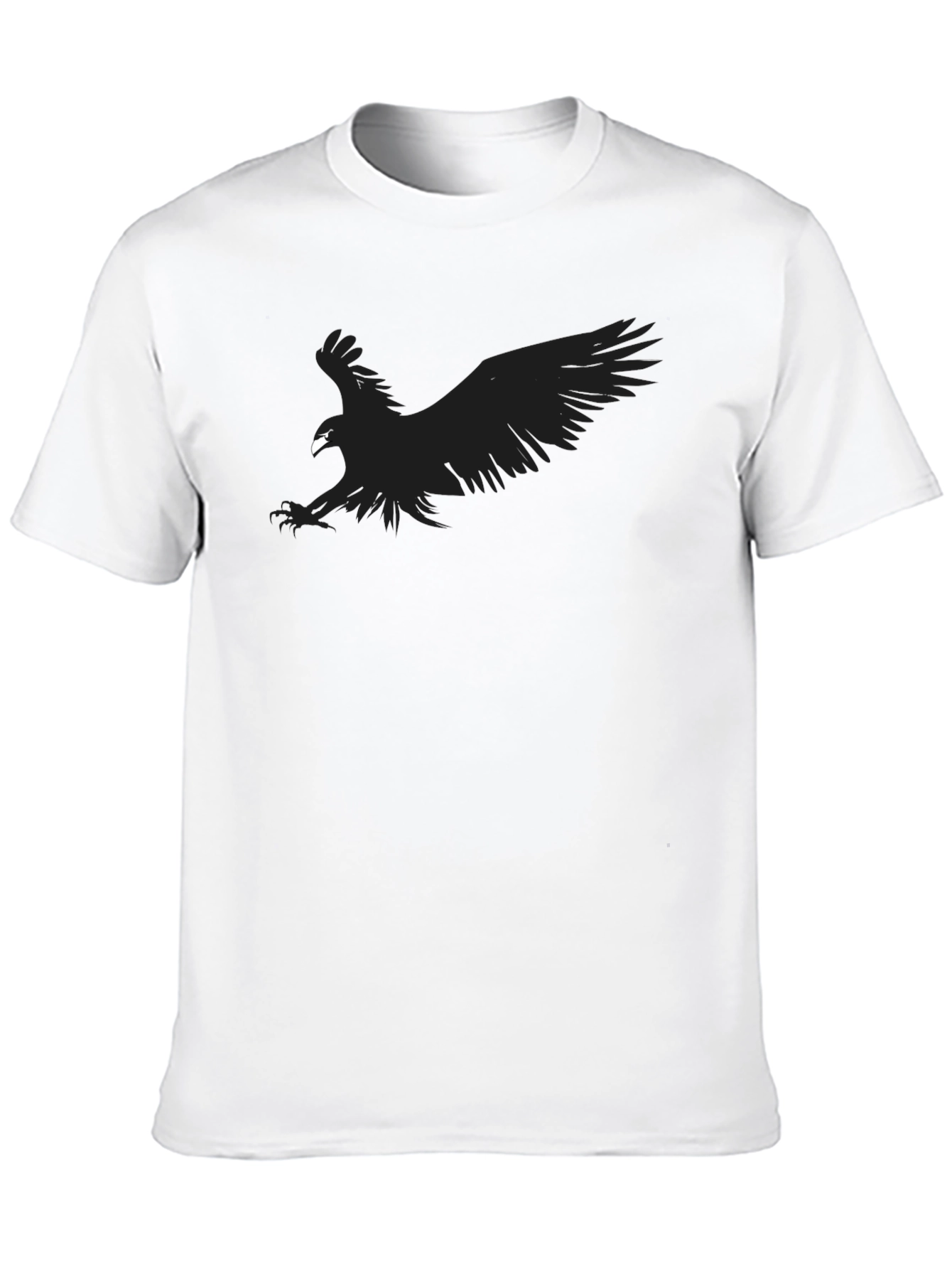 Black Eagle Graphic Tee - Mens Casual Style