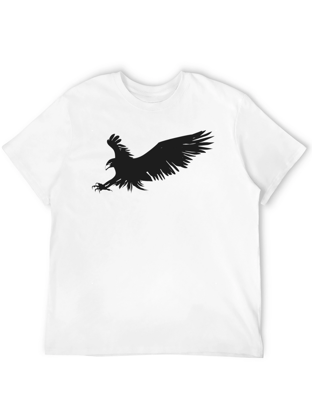 Black Eagle Graphic Tee - Mens Casual Style