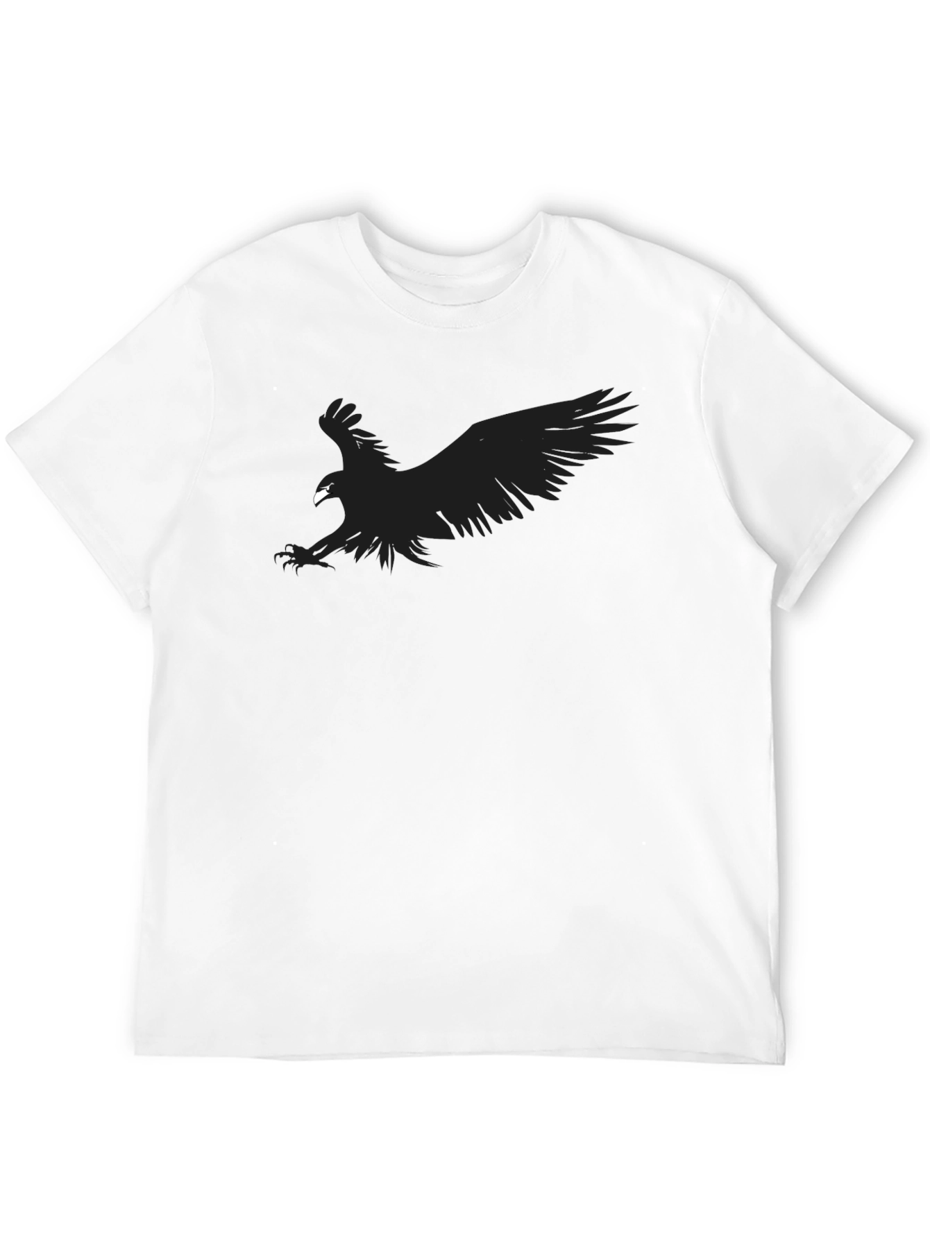 Black Eagle Graphic Tee - Mens Casual Style