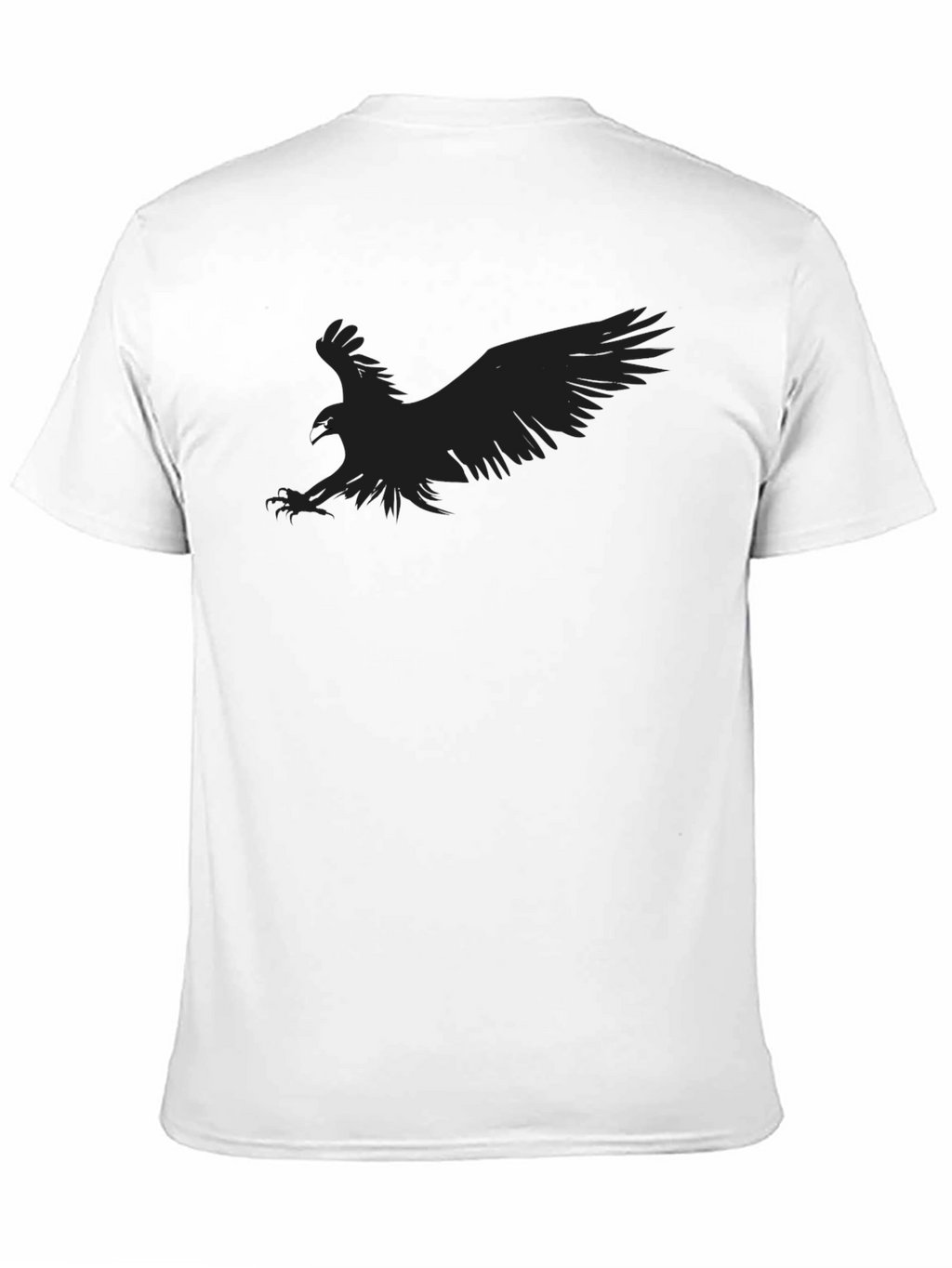 Black Eagle Graphic Tee - Mens Casual Style