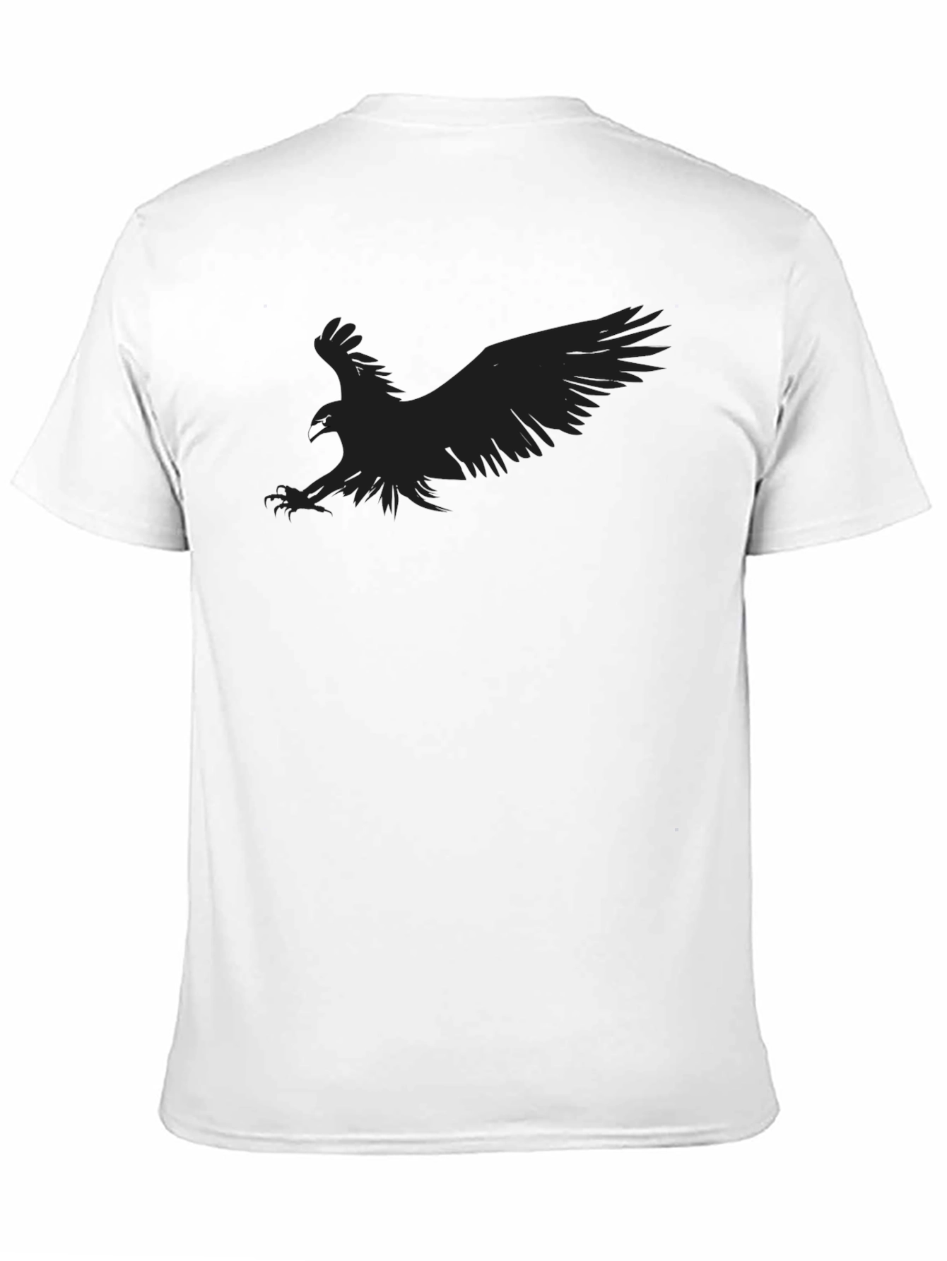 Black Eagle Graphic Tee - Mens Casual Style