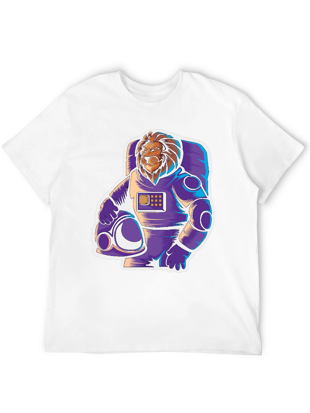 Lion Astronaut Graphic Tee